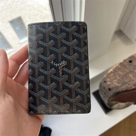 goyard passport holder uk price|Goyard passport holder black.